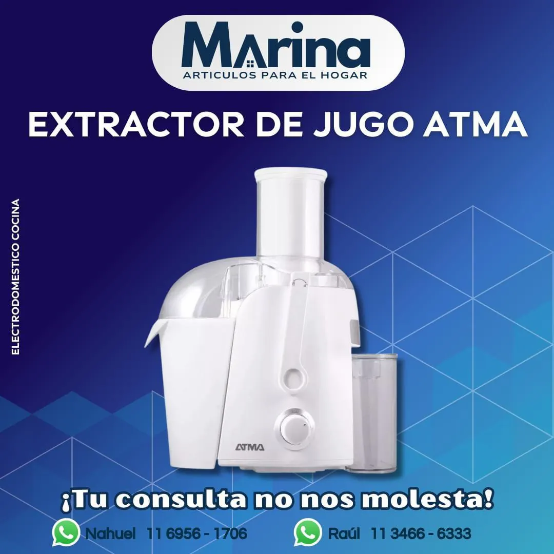 Extractor de Jugo Atma